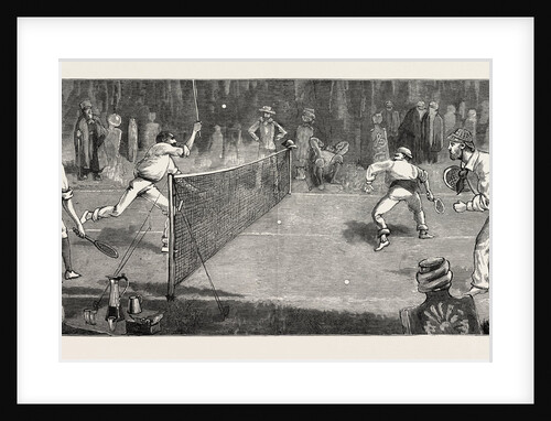We Find a Jolly Place in the Cemetery Fur Lawn-Tennis by Anonymous