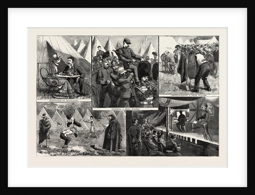 Sketches at the Volunteer Camp, Wimbledon by Anonymous