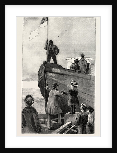 Christening the Ark, Granton Quarry, Near Edinburgh by Anonymous