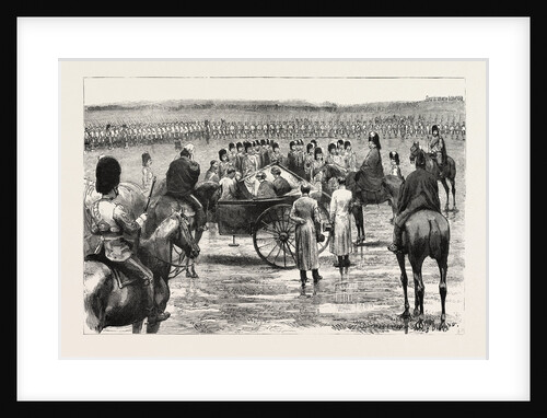 The Prince and Princess of Wales Presenting New Colours to the Gordon Highlanders at Aberdeen by Anonymous