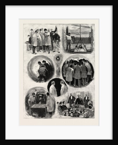 The Works of the Channel Tunnel, Preparations for the Descent by Anonymous