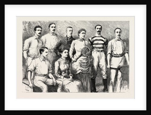 Some English Lawn Tennis Players by Anonymous