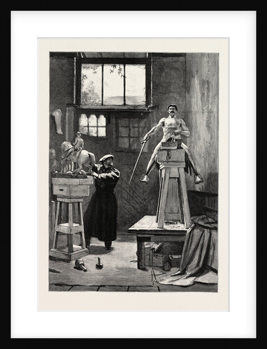 Sculptor' Studio by Anonymous