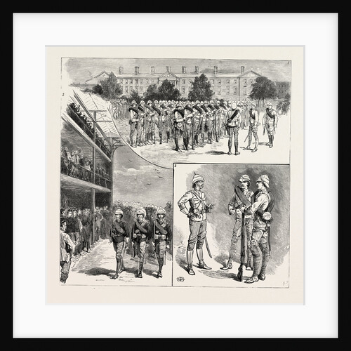 The Camel Corps for the Nile Expedition, Parade of the Detachment by Anonymous