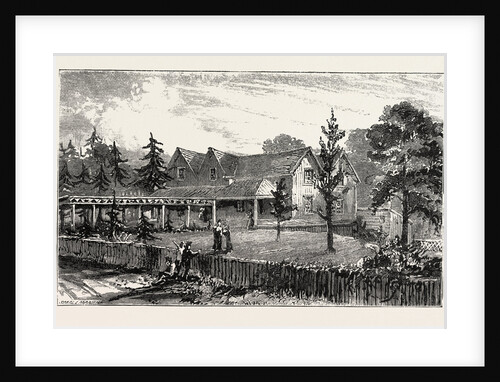 Residence of Mrs Hughes New Rugby Tennesee, United States by Anonymous