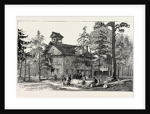 Christ Church and Public School, Thomas Hughes Settlement New Rugby Tennesee, United States by Anonymous