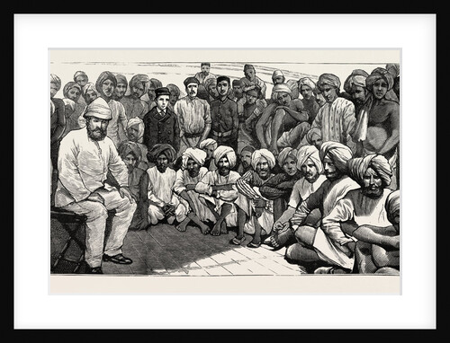 Landed at Demerara, South America, Guyana, South America, East Indian Immigrants by Anonymous