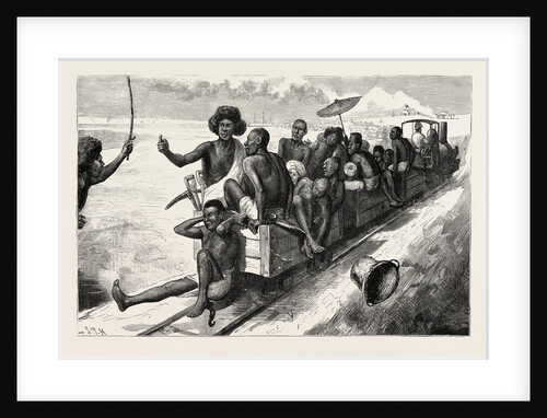 Egypt, Natives for Work on the Suakim Railway by Anonymous