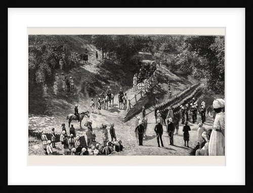 Departure of the Duke and Duchess of Connaught from Murree for Cashmere by Anonymous