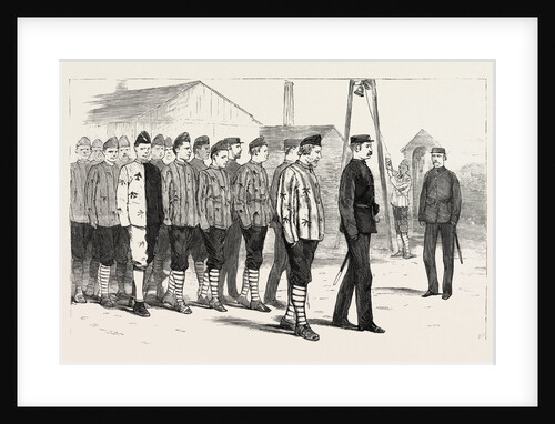 The Claimant with Other Convicts Leaving the Joiners' Shop, Portsmouth Convict Prison by Anonymous