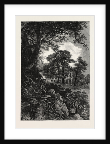 L'Auberge Des Adrets, on the Road from Frejus to Cannes by Anonymous