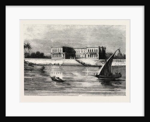 The Summer Palace of the Viceroy at Cairo Egypt by Anonymous