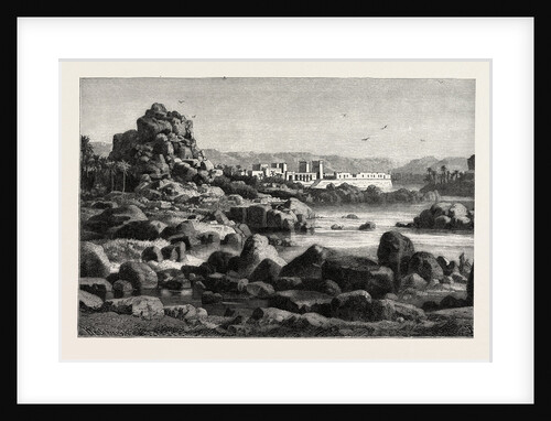The First Cataract of the Nile and the Island of Phile Egypt by Anonymous