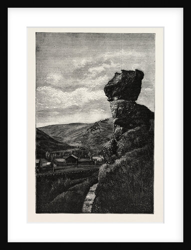 The Pulpit Rock in the Echo Canon, United States by Anonymous