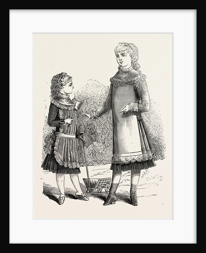 Girls' Pinafores by Anonymous