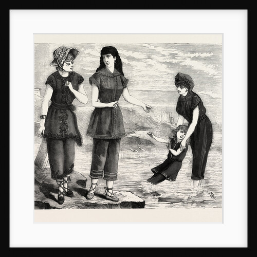 English Bathing Costumes by Anonymous