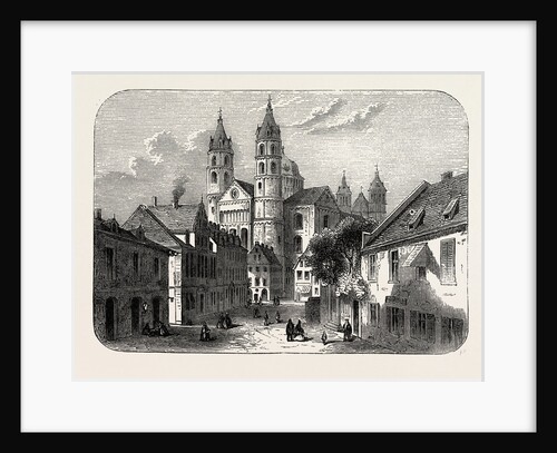 The Cathedral at Worms Germany by Anonymous