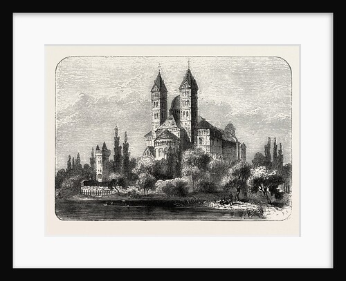 The Cathedral at Speyer Germany by Anonymous