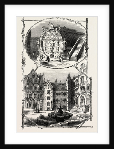 Views in Heidelberg Castle Germany by Anonymous