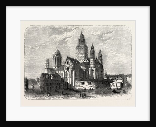 The Cathedral at Mayence Germany by Anonymous
