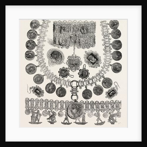 Necklet, Bracelets, Earrings, Brooches by Anonymous