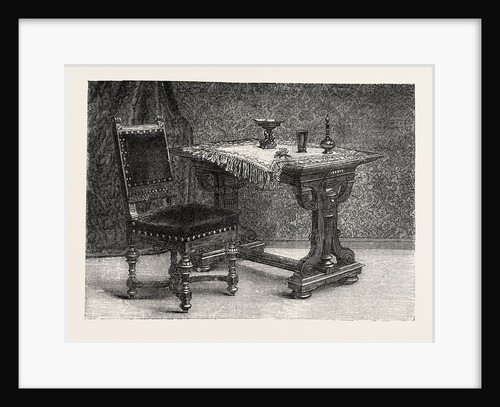 Chair and Table for Breakfast Room, Furniture by Anonymous