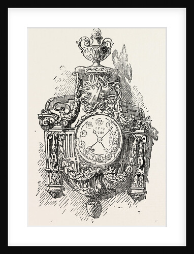 Clock in Ormolu, Furniture by Anonymous