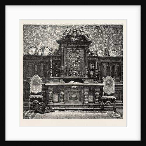 Carved Sideboard for a Dining Room by Anonymous