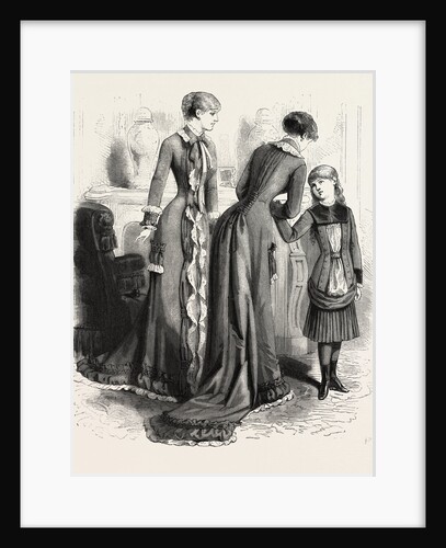 Breakfast Gown and Child's Costume by Anonymous