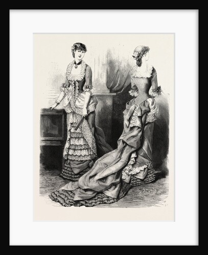 Evening Toilette Front and Back by Anonymous