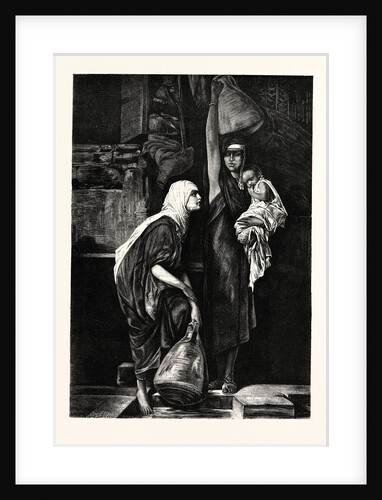 Fellah Women at the Fountain by Anonymous