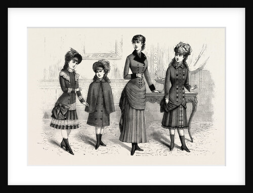 Girls' Winter Costumes by Anonymous