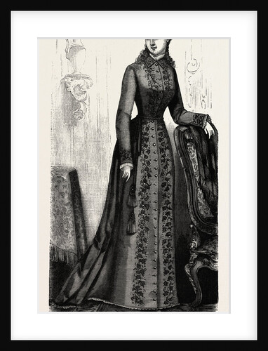 Embroidered Morning Robe by Anonymous