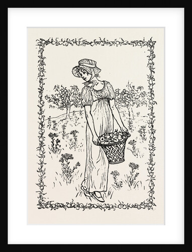 Autumn. From Kate Greenaway's Almanac by Anonymous