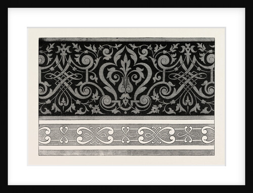 Border for Satin-Stitch or Onlaid Embroidery by Anonymous