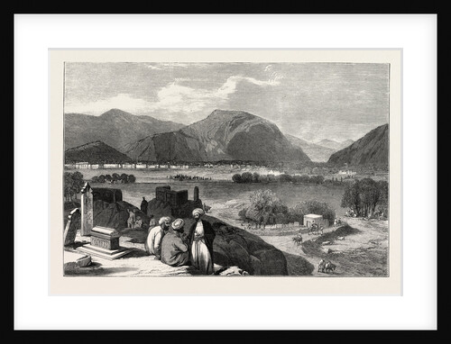 The City of Cabul from the North-East, Afghanistan by Anonymous