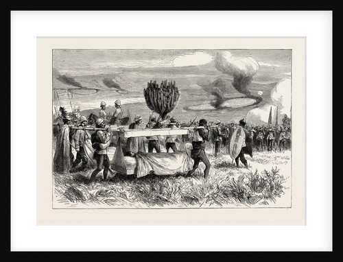 After Ulundi Bearing Away the Wounded, Zulu War by Anonymous