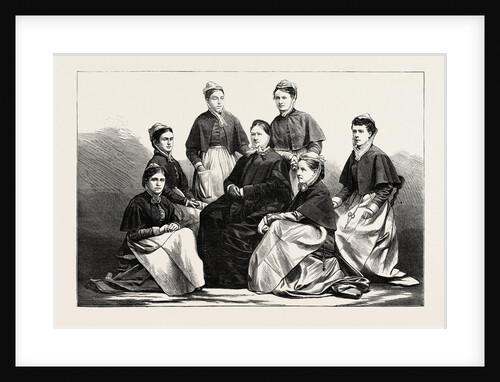 Mrs. Deebles, of the Army Nursing Service, and Her Assistants, Recently Despatched to Natal, the Zulu War by Anonymous