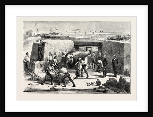 Meeting of the National Artillery Association at Shoeburyness Competition with the Ten-Inch Muzzle-Loading Gun, the Zulu War by Anonymous