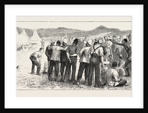 Throwing the Assegat, the Zulu War by Anonymous