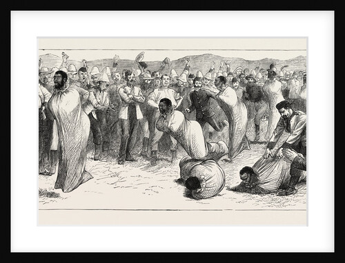 Sack Race, the Zulu War by Anonymous