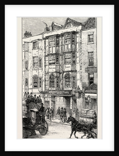 The So Called Shakespeare's House in Aldersgate Street About to Be Demolished, London by Anonymous