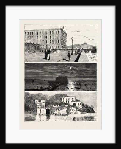 The Ex Khedive of Egypt at Naples by Anonymous