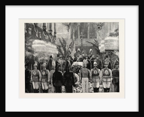 The Funeral of the Late Emperor William at Berlin the Lying in State in the Cathedral, Germany by Anonymous