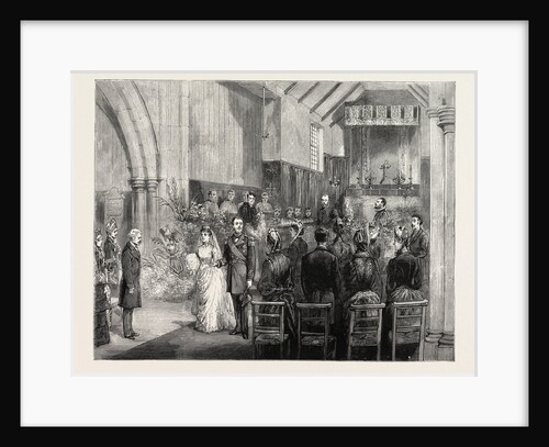 The Wedding of Prince Oscar of Sweden and Norway with Miss Munck at St Stephen's Church, Bornemouth by Anonymous