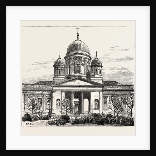 The Cathedral, Berlin, Where the Body of the Late Emperor Lay in State, the Death of the Late Emperor William, Germany by Anonymous
