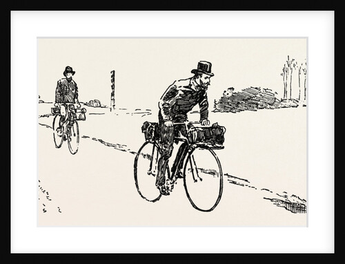 Suspicious Characters on the Franco-German Frontier, Bicycle, Bicycles by Anonymous