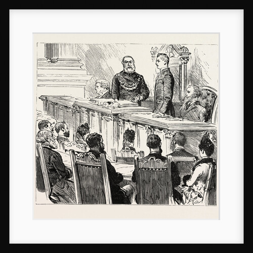 Presentation of the Freedom of the Bororgh of Birmingham to Mr. Chamberlain in the Council House by Anonymous