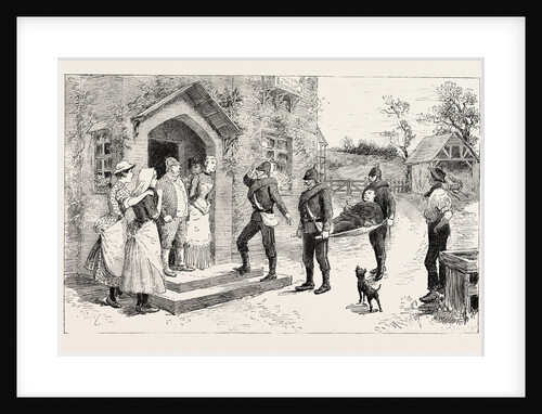 But the Bearers, Getting Tired of Their Work, Took Me to a Farm-House for a Rest, Pleading My Exhausted Condition by Anonymous