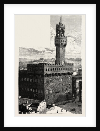 Florence, Italy, the Palazzo Vecchio Della Signoria by Anonymous
